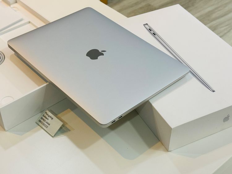 MacBook Air M1 256 ศูนย์ไทย สภาพเหมือนใหม่ สี Silver อายุไม่กี่วัน ประกันศูนย์ไทยเกือบปี 23500 บาท  รูปที่ 4