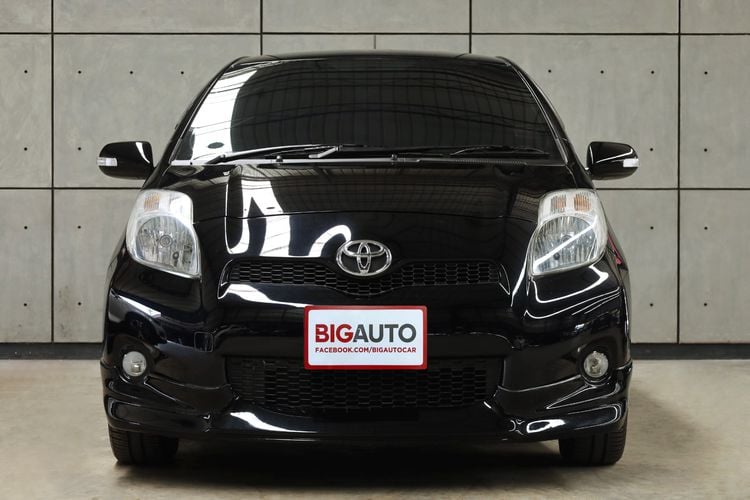 Toyota Yaris 2013 1.5 G Sedan เบนซิน ไม่ติดแก๊ส เกียร์อัตโนมัติ ดำ รูปที่ 2