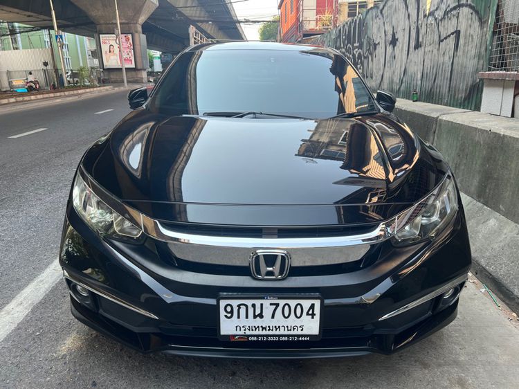 Honda Civic 2019 1.8 EL i-VTEC เบนซิน ไม่ติดแก๊ส ดำ