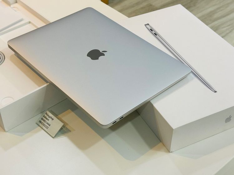 MacBook Air M1 256 ศูนย์ไทย สภาพเหมือนใหม่ สี Silver อายุไม่กี่วัน ประกันศูนย์ไทยเกือบปี 23500 บาท รูปที่ 4