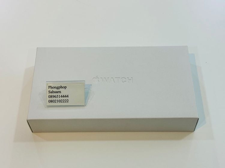 ไทเทเนียม เงิน Apple watch Ultra 2 รุ่นล่าสุด 49mm Titanium Olive Alpine Loop  ของใหม่ ประกันศูนย์ 1 ปีเต็ม   27900 บาท