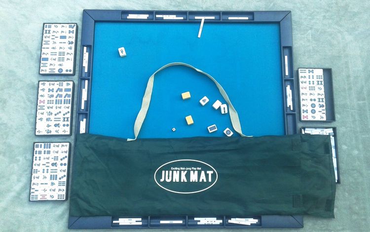 Junk Mat Mahjong game set ครบเซ็ตพร้อมเล่น👍 รูปที่ 2