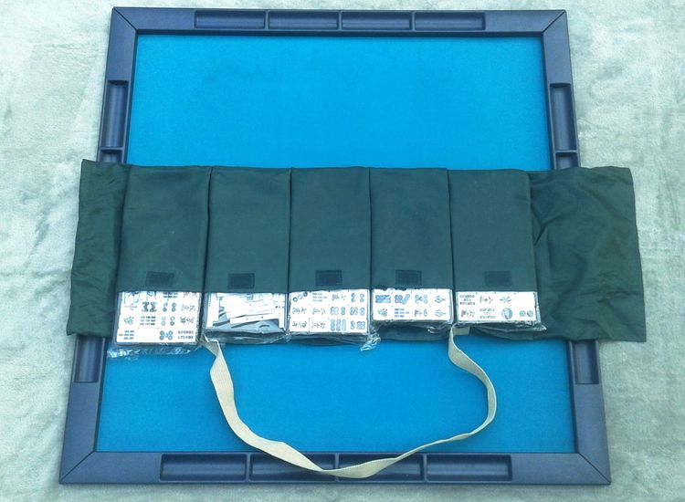 Junk Mat Mahjong game set ครบเซ็ตพร้อมเล่น👍 รูปที่ 9