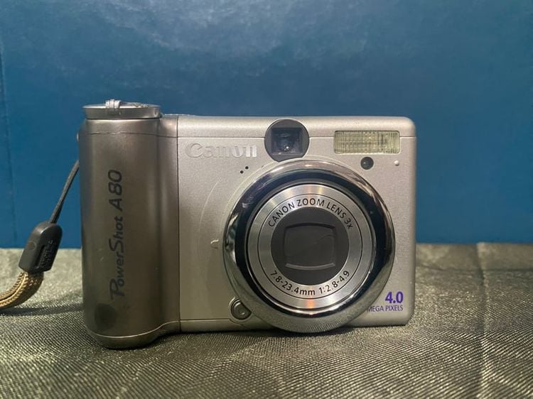 กล้อง DSLR กันน้ำ กล้อง Canon Powershot A80  ไม่ได้ลอง ตีขายเป็นอะไหล่ค่ะ มาดูของหรือนัดรับได้ค่ะ กทม.