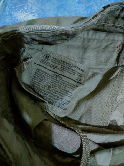 ขายกางเกงทหารพลางมัลติเคมไม่มีขาดปะเอว34ยาว44ปลายขา8.5 รูปที่ 9