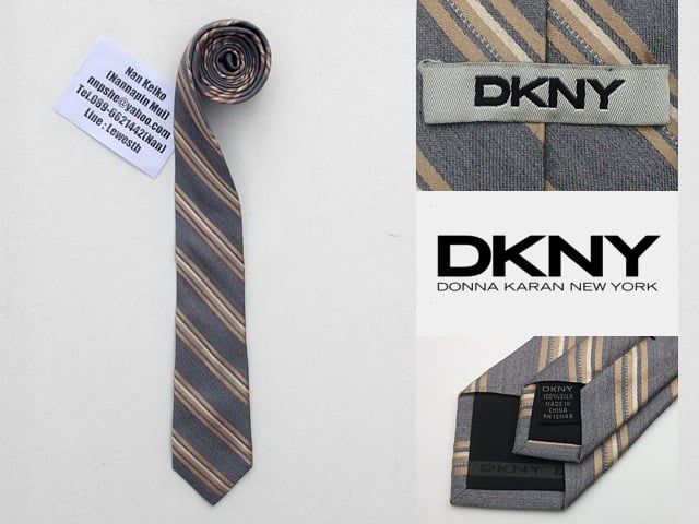 เนคไท DKNY เส้นเล็ก รูปที่ 1