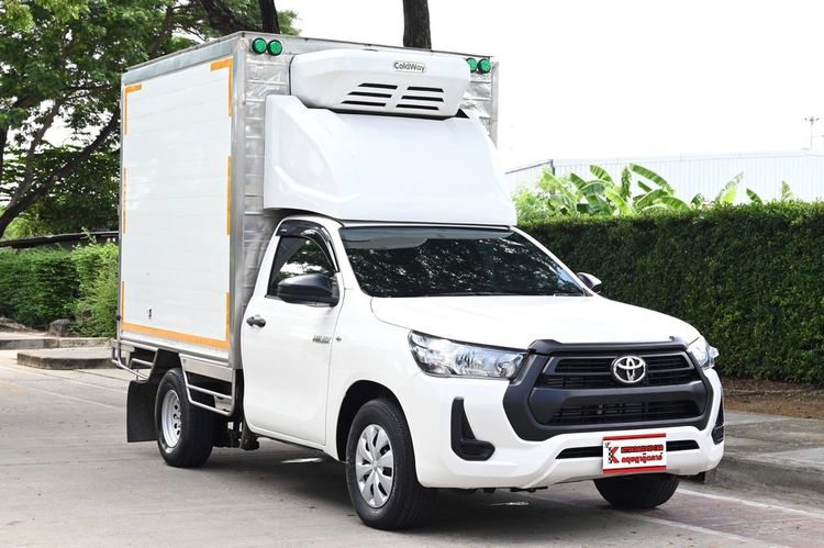 Toyota Revo 2.4 SINGLE Entry (ปี 2021) รถกระบะตู้เย็นใช้งานน้อยความสูง 1.80 เมตร พร้อมใช้งาน
