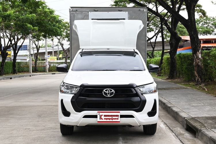 Toyota Hilux Revo 2021 2.4 Entry Pickup ดีเซล เกียร์ธรรมดา ขาว รูปที่ 2