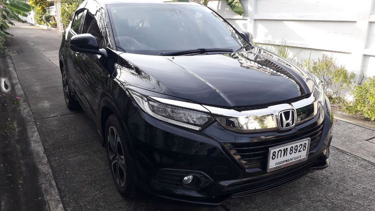 Honda HR-V 2019 1.8 EL Van เบนซิน ไม่ติดแก๊ส เกียร์อัตโนมัติ ดำ รูปที่ 2