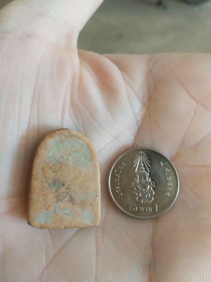 พระเนื้อดินพิมพ์กลาง(พระพิมพ์พระซุ้มกอหลังเรียบเนื้อออกสีส้ม(ไม่ทราบพระเกจิที่สร้าง)(ไม่ทราบรุ่นและอายุ)(280402))พระบ้านพระเครื่องรางของมงคล รูปที่ 7