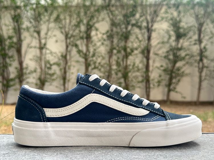 Vans Style 36 Shoes Suede Dress Blue รูปที่ 5