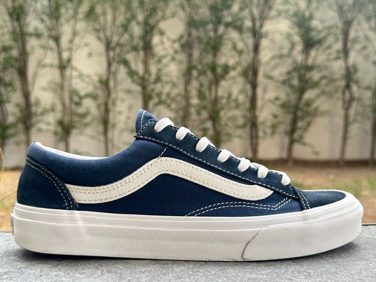Vans Style 36 Shoes Suede Dress Blue รูปที่ 7
