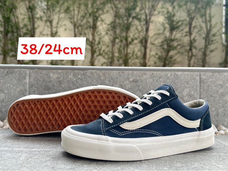 Vans Style 36 Shoes Suede Dress Blue รูปที่ 2