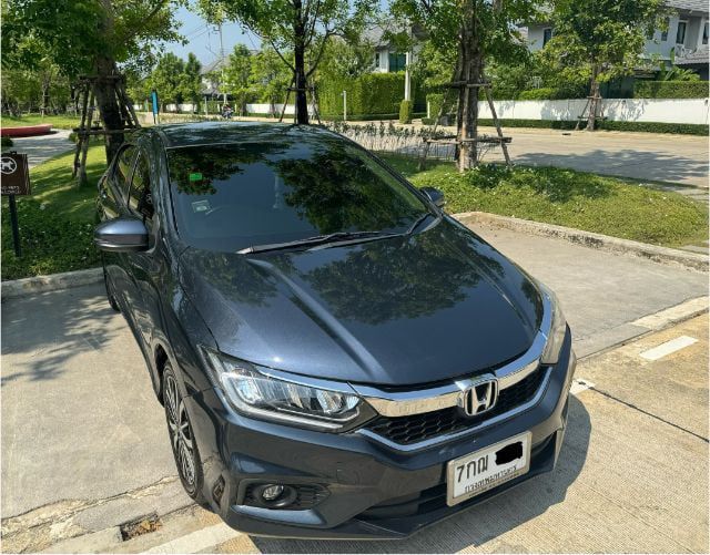 Honda City 2018 1.5 Sv i-VTEC Sedan เบนซิน ไม่ติดแก๊ส เกียร์อัตโนมัติ น้ำเงิน รูปที่ 1