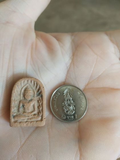 พระเนื้อดินพิมพ์เล็ก(ภาพพิมพ์พระซุ้มกอหลังเรียบ(พระใหม่ไม่ทราบพระเกจิที่สร้างไม่ทราบรุ่น)(280409))พระบ้านพระเครื่องรางของมงคล รูปที่ 5