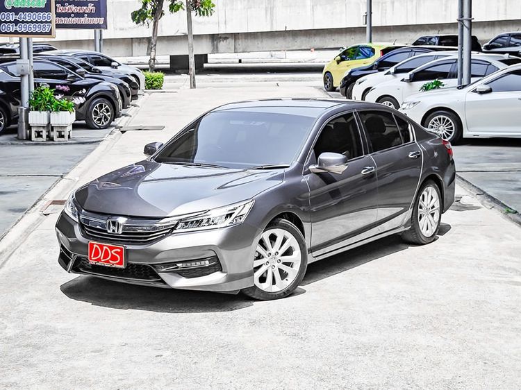 Honda Accord 2018 2.4 EL NAVI Sedan เบนซิน เกียร์อัตโนมัติ เทา รูปที่ 2