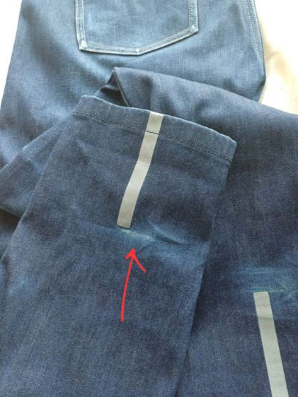 Taichi กางเกงยีนส์การ์ด รุ่น RSY 551 jeans รอบเอวหน้าผ้า 39" รูปที่ 16