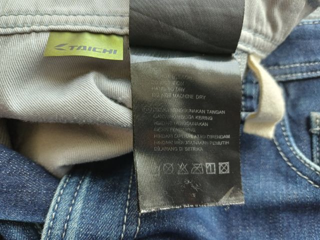 Taichi กางเกงยีนส์การ์ด รุ่น RSY 551 jeans รอบเอวหน้าผ้า 39" รูปที่ 6