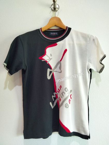 เสื้อผ้าแบรนด์ Munsingwear Grandslam(L) acrylic ป้าย made in Japanเนื้อผ้าลายปักในตัว รูปที่ 1