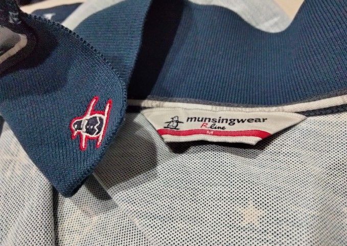 เสื้อผ้าแบรนด์ Munsingwear Grandslam(L) acrylic ป้าย made in Japanเนื้อผ้าลายปักในตัว รูปที่ 3