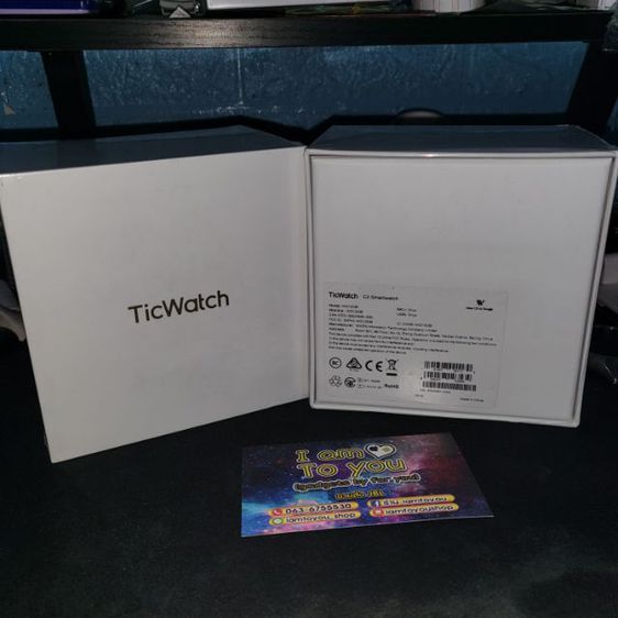 (สินค้าใหม่เคลียร์) Ticwatch C2 ศูนย์ไทย สีดำ รูปที่ 2