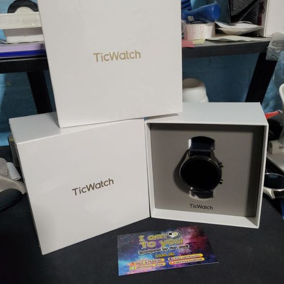 (สินค้าใหม่เคลียร์) Ticwatch C2 ศูนย์ไทย สีดำ รูปที่ 1