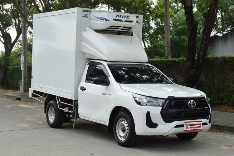 Toyota Hilux Revo 2.4 SINGLE Entry (ปี 2021) รถกระบะตู้เย็นพร้อมวิ่งงานความสูง 1.80 เมตร