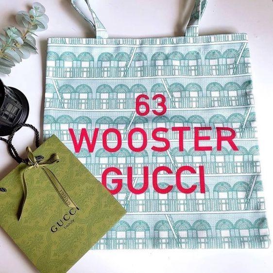 กระเป๋าผ้าแคนวาส Bestiary ของ Gucci Wooster Bookstore รุ่นลิมิเต็ด  รูปที่ 7
