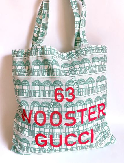 กระเป๋าผ้าแคนวาส Bestiary ของ Gucci Wooster Bookstore รุ่นลิมิเต็ด  รูปที่ 8