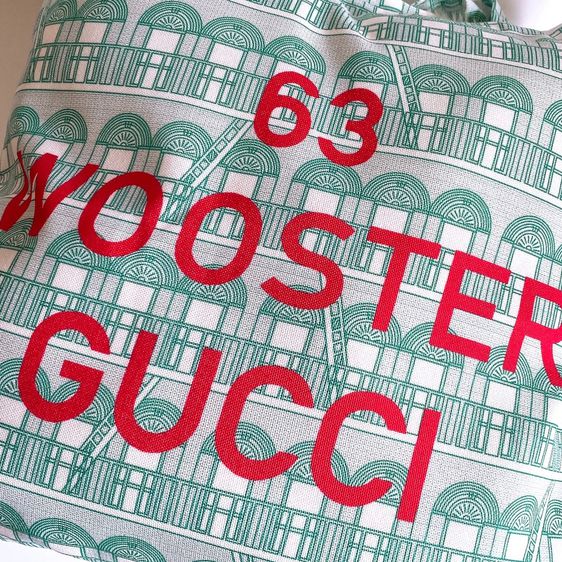 กระเป๋าผ้าแคนวาส Bestiary ของ Gucci Wooster Bookstore รุ่นลิมิเต็ด  รูปที่ 3