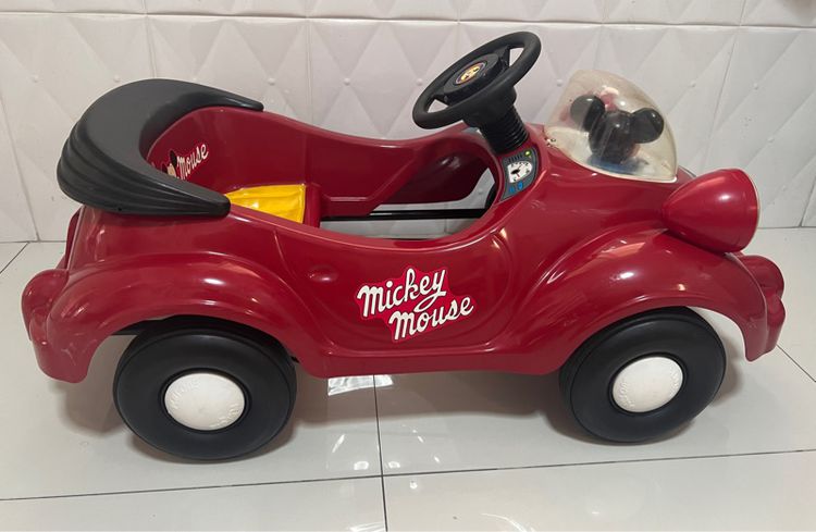 Disney mickey mouse  pedal car จักรยานปั่นวินเทจ  รูปที่ 2