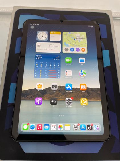 ขาย iPad mini6 สีดำ 64 gb wifi สภาพสวย จอแท้ แบตแท้ รองรับปากกา รีเซ็ตได้ ไม่ติดไอคราว ใช้งานดี ปกติทุกอย่าง อุปกรณ์ครบ  รูปที่ 2