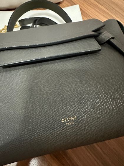 Celine belt bag Micro สี grey รูปที่ 4