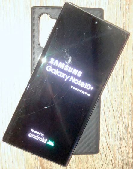 กึ่งซากSamsung Galaxy Note10 Plus Black 256G RAM12 เครื่องไทย ตำหนิตามรูป เครื่องใช้งานปกติ รูปที่ 3