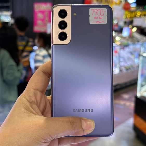 Samsung S21 256GB 5G สีม่วง เครื่องศูนย์ สภาพสวยมาก ขอบรอยนิดๆ จอ6.2นิ้ว แรม8รอม256 กล้อง64ล้าน(3ตัว)🔥🔥 รูปที่ 2