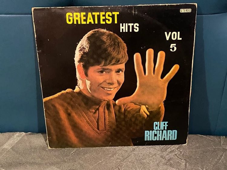 แผ่นเสียง Cliff Richard Greatest Hit Vol.5 (Columbia) VG รูปที่ 1