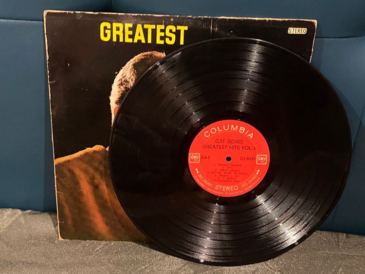 แผ่นเสียง Cliff Richard Greatest Hit Vol.5 (Columbia) VG รูปที่ 2