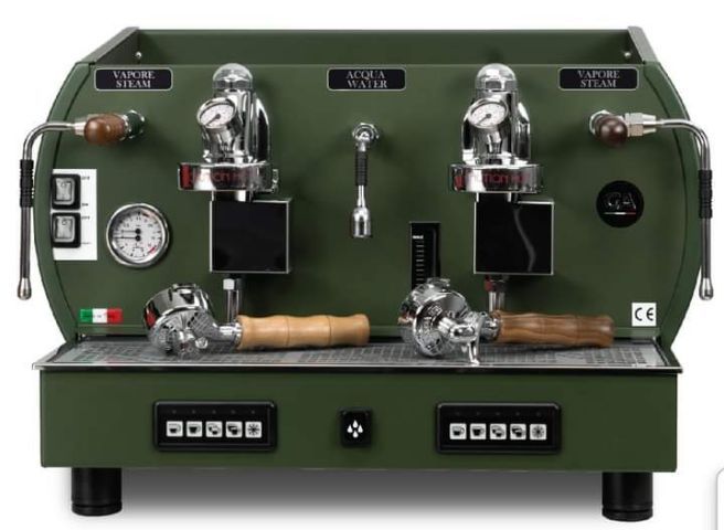 Abstract13 มีจำหน่ายพร้อมส่งแล้ววันนีั เครื่องชงกาแฟ La nova Era :Altea Limited Military GreenทProfessional Espresso Machine
 รูปที่ 2