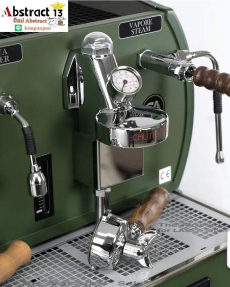 Abstract13 มีจำหน่ายพร้อมส่งแล้ววันนีั เครื่องชงกาแฟ La nova Era :Altea Limited Military GreenทProfessional Espresso Machine
 รูปที่ 4