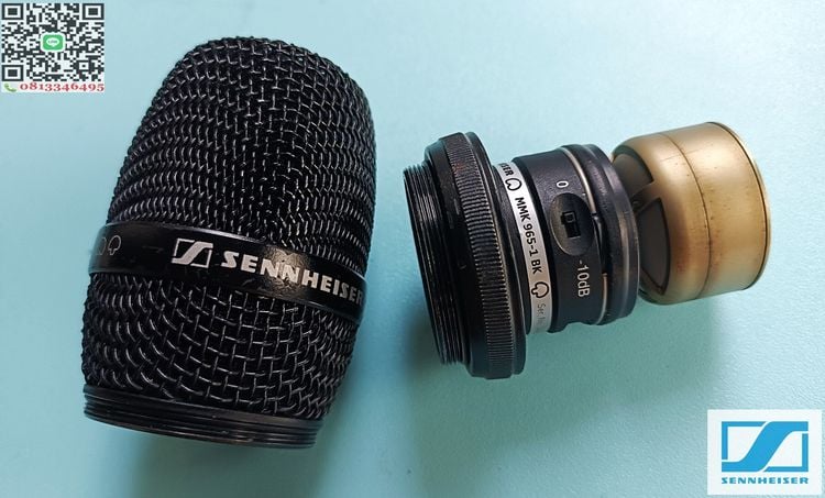 หัวไมค์ลอย Sennheiser MMK965-1 BK Condenser Wireless Microphone Capsule ของแท้ๆ รูปที่ 6