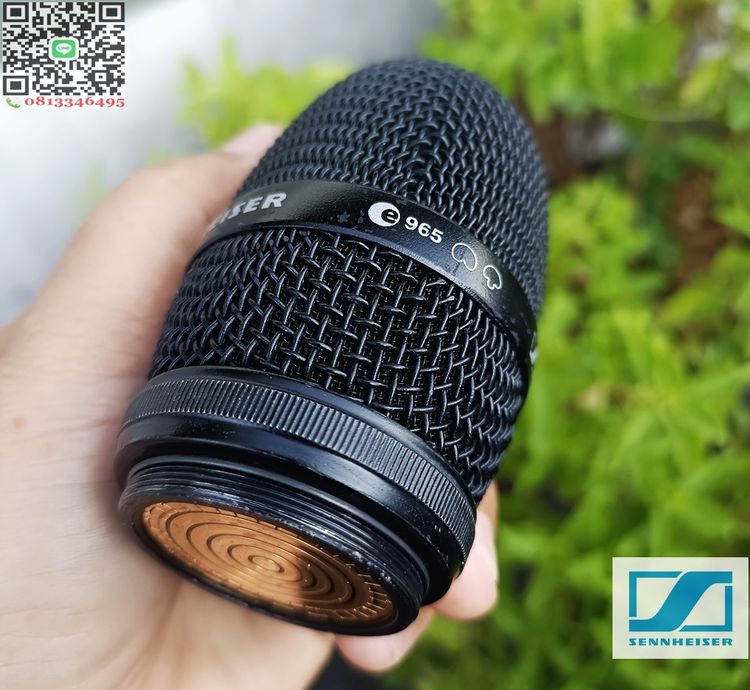 หัวไมค์ลอย Sennheiser MMK965-1 BK Condenser Wireless Microphone Capsule ของแท้ๆ รูปที่ 9