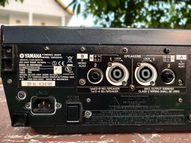 Power Mixer YAMAHA EMX 5014C รูปที่ 7