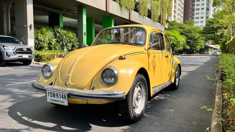 Volkswagen Beetle 1973 1.2 TSi Sedan เบนซิน ไม่ติดแก๊ส เกียร์ธรรมดา เหลือง รูปที่ 3