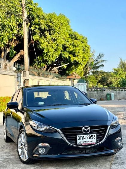 Mazda Mazda3 2014 2.0 S Sports Sedan เบนซิน ไม่ติดแก๊ส เกียร์อัตโนมัติ ดำ รูปที่ 1