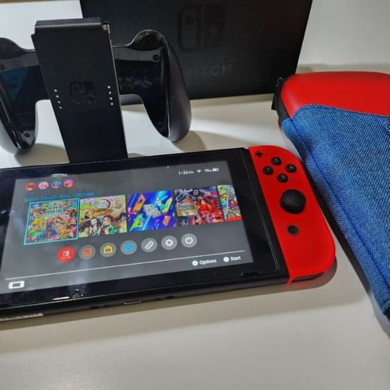 Nintendo เครื่องเกมส์นินเทนโด Nintendo Switch เชื่อมต่อไร้สายได้ Switch V.2 แปลงระบบ(เลือกโหลดเกมเองได้) เครื่องเกมประจำบ้าน ราคาประหยัดสุดๆ