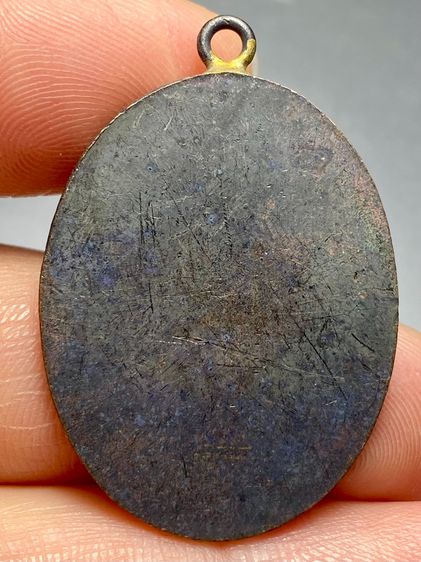เหรียญหลวงปู่ไข่ รุ่นแรก ปี พ.ศ. 2473 วัดเชิงเลน พระบ้านสวยเก่าเก็บหายาก รูปที่ 2