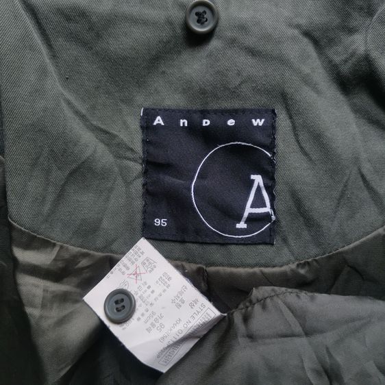 Andew Green Military Jacket รอบอก 40” รูปที่ 9