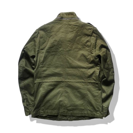 Andew Olive Green Military Jacket รอบอก 40” รูปที่ 2