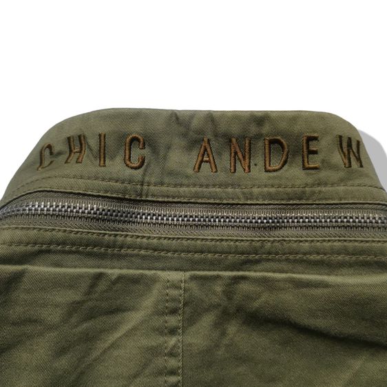 Andew Olive Green Military Jacket รอบอก 40” รูปที่ 5