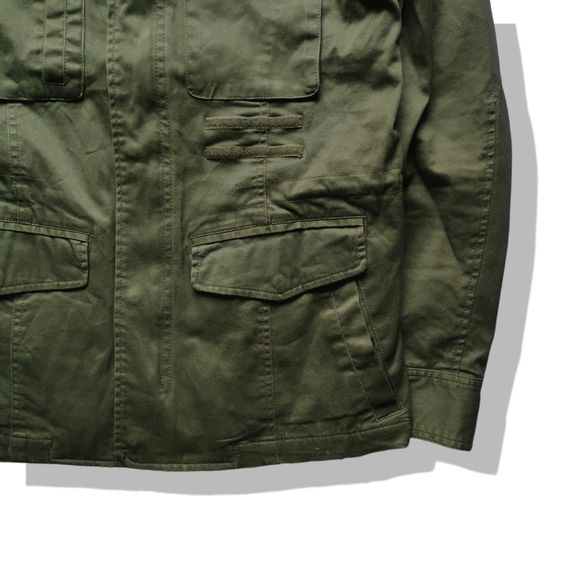 Andew Olive Green Military Jacket รอบอก 40” รูปที่ 8